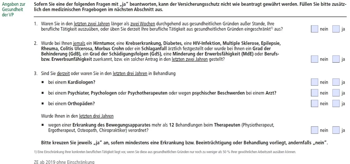 Berufsunfähigkeitsaktion für Akademiker und Studierende HDI