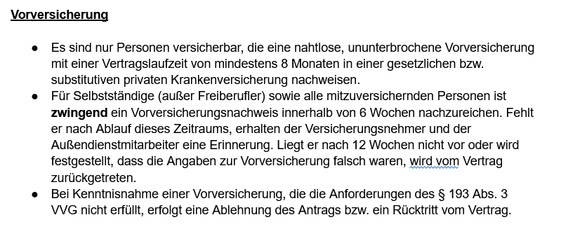 Private Krankenversicherung (PKV) für einreisende Ausländer und rückkehrende Deutsche